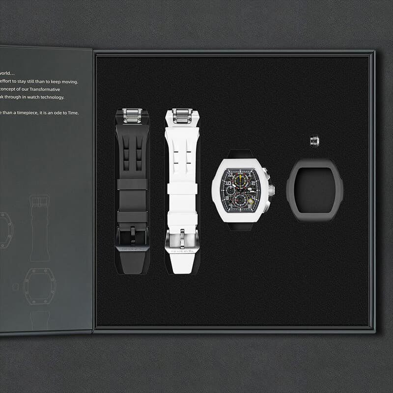 Atomic-Interchangeable Calendar Watch Twin