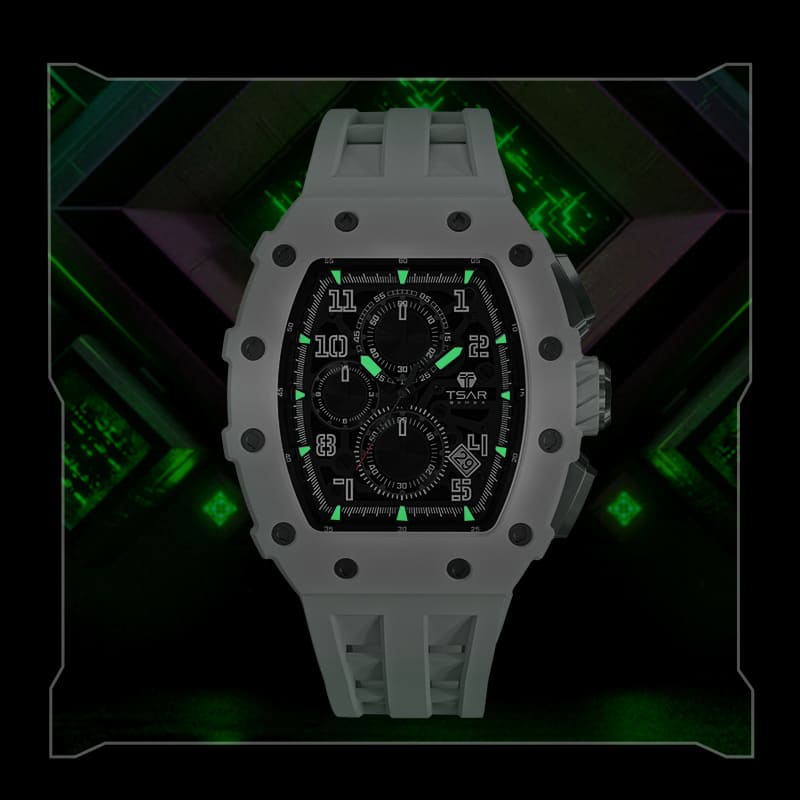 Tsar Bomba Quartz Waterproof Watch TB8204B---$100-$300, 8204, all, Hot Sale, Quartz, Stainless Steel Watch-Tsarbomba