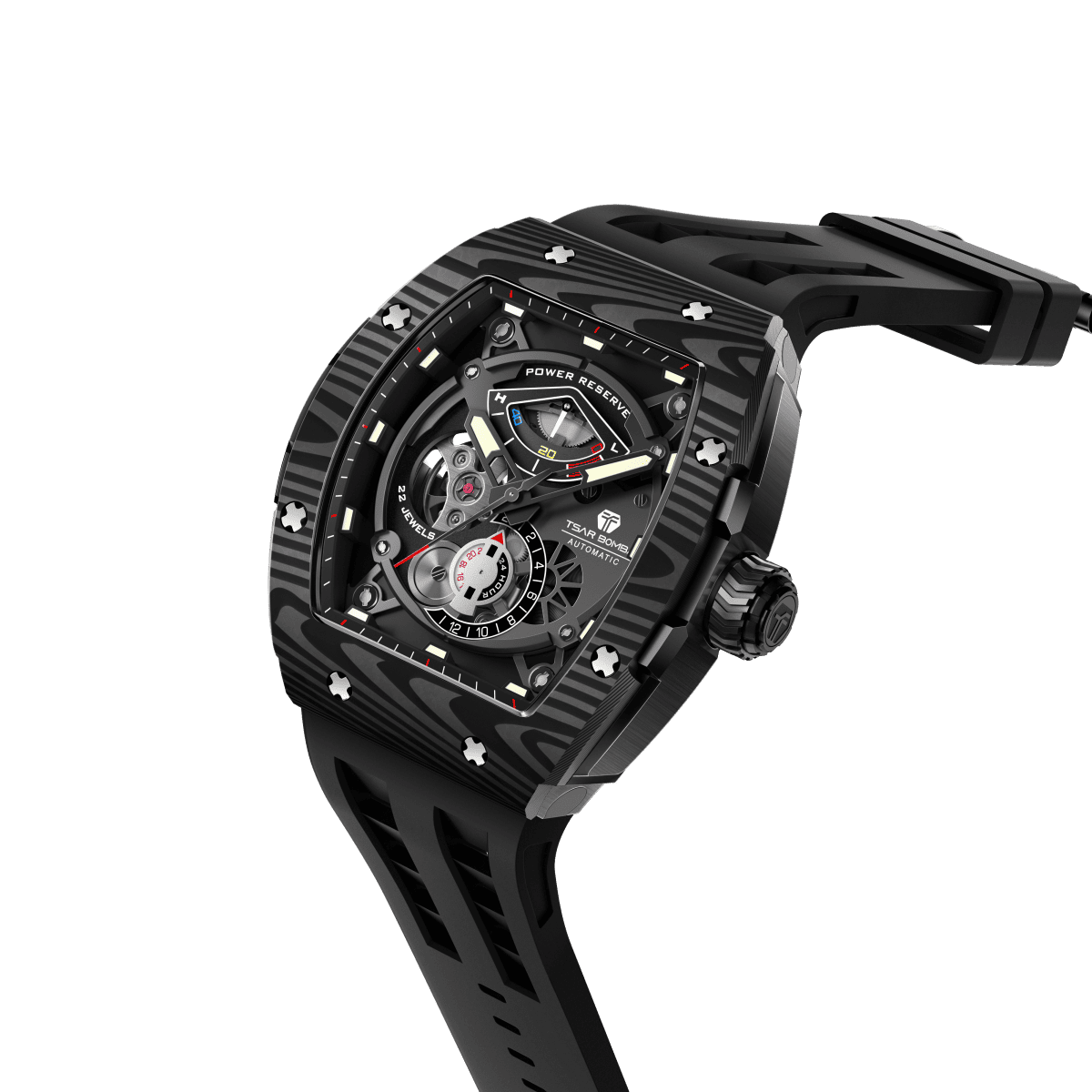 Elemental Series-Carbon Fiber Automatic Watch TB8210CF