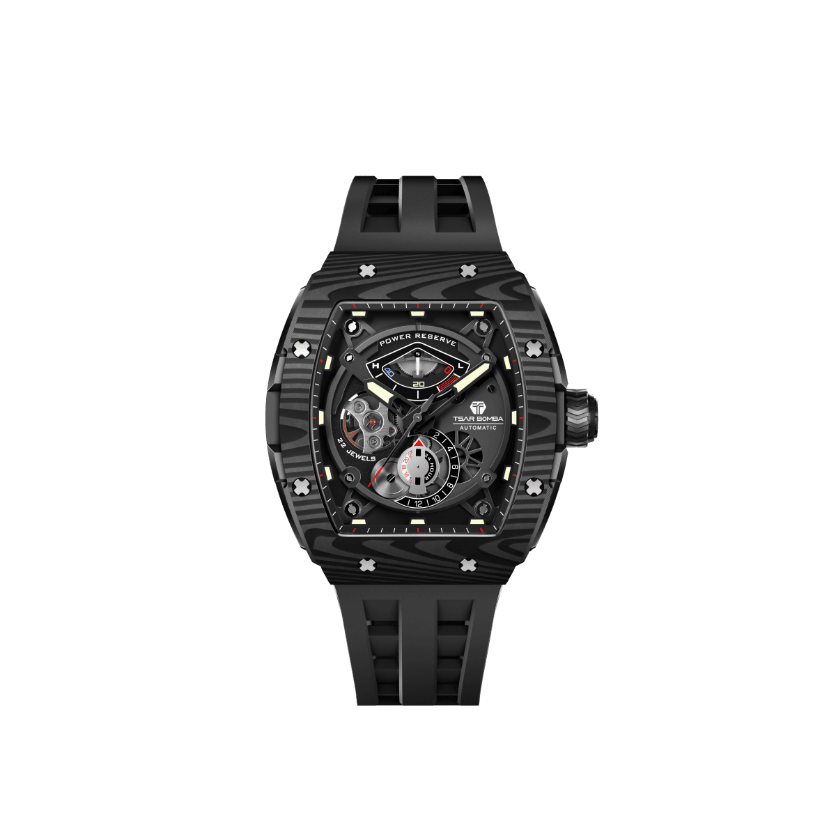Elemental Series-Carbon Fiber Automatic Watch TB8210CF