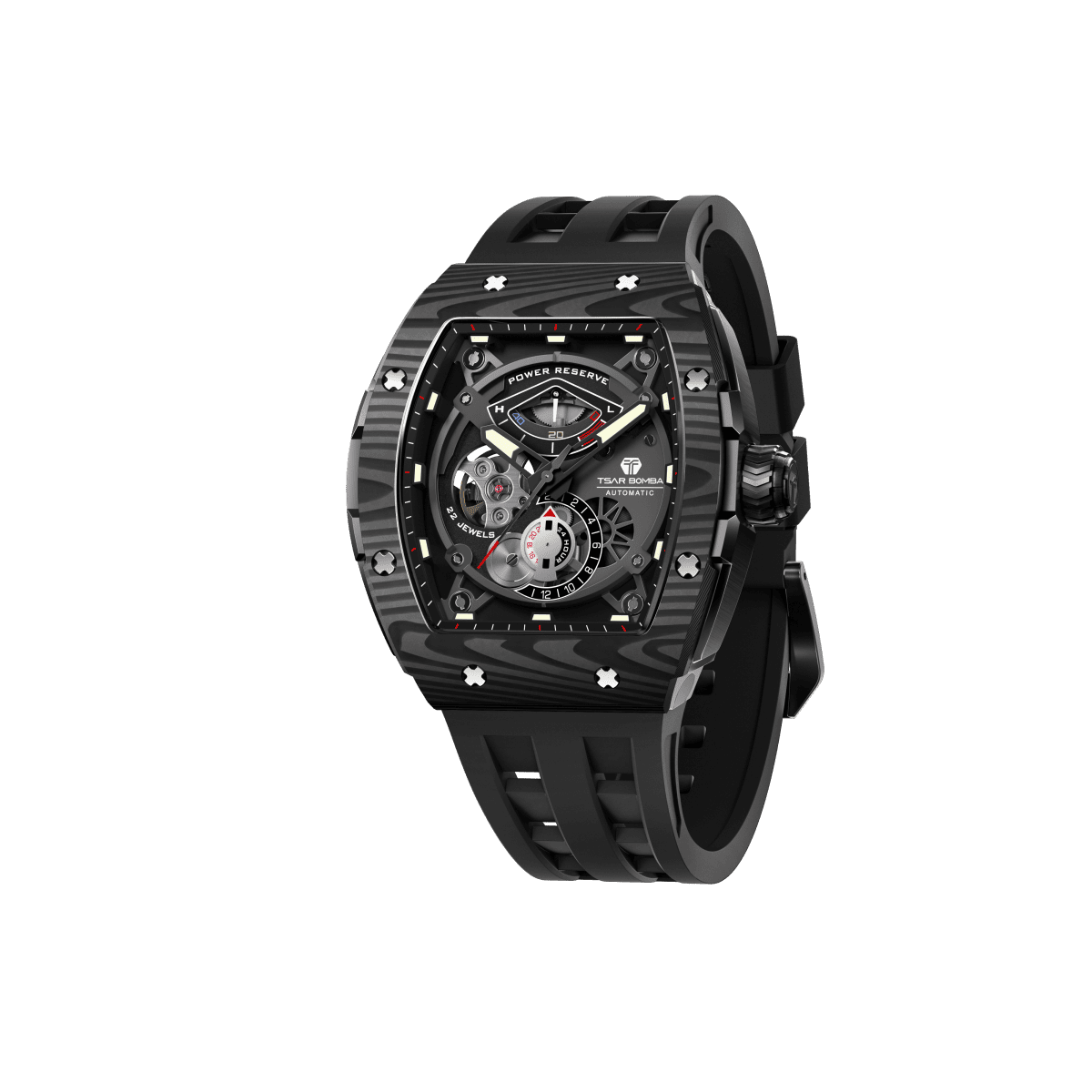 Elemental Series-Carbon Fiber Automatic Watch TB8210CF
