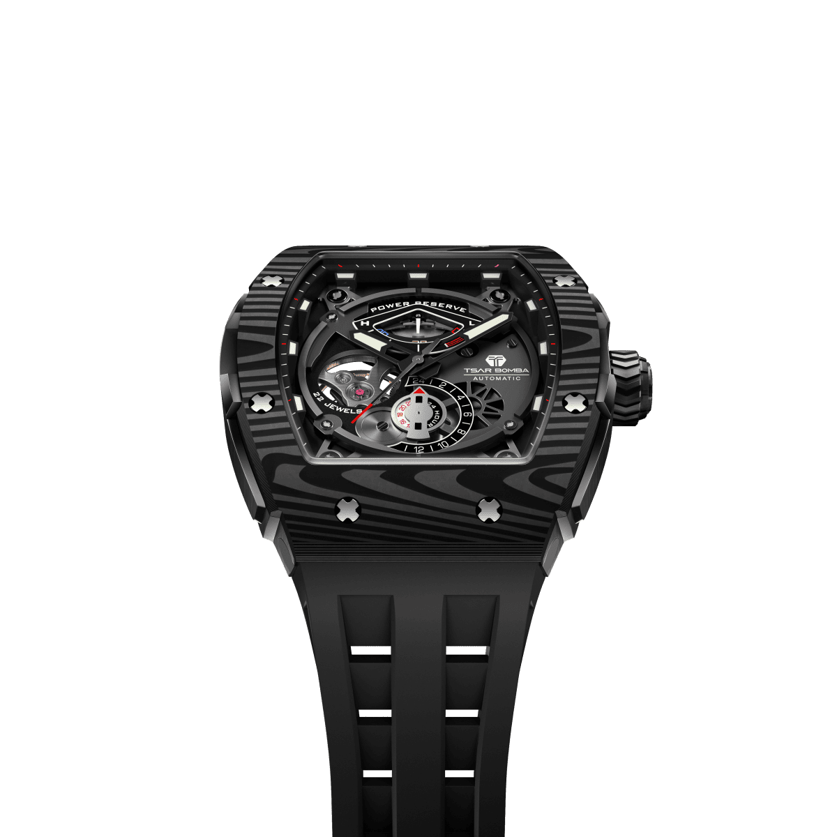 Elemental Series-Carbon Fiber Automatic Watch TB8210CF