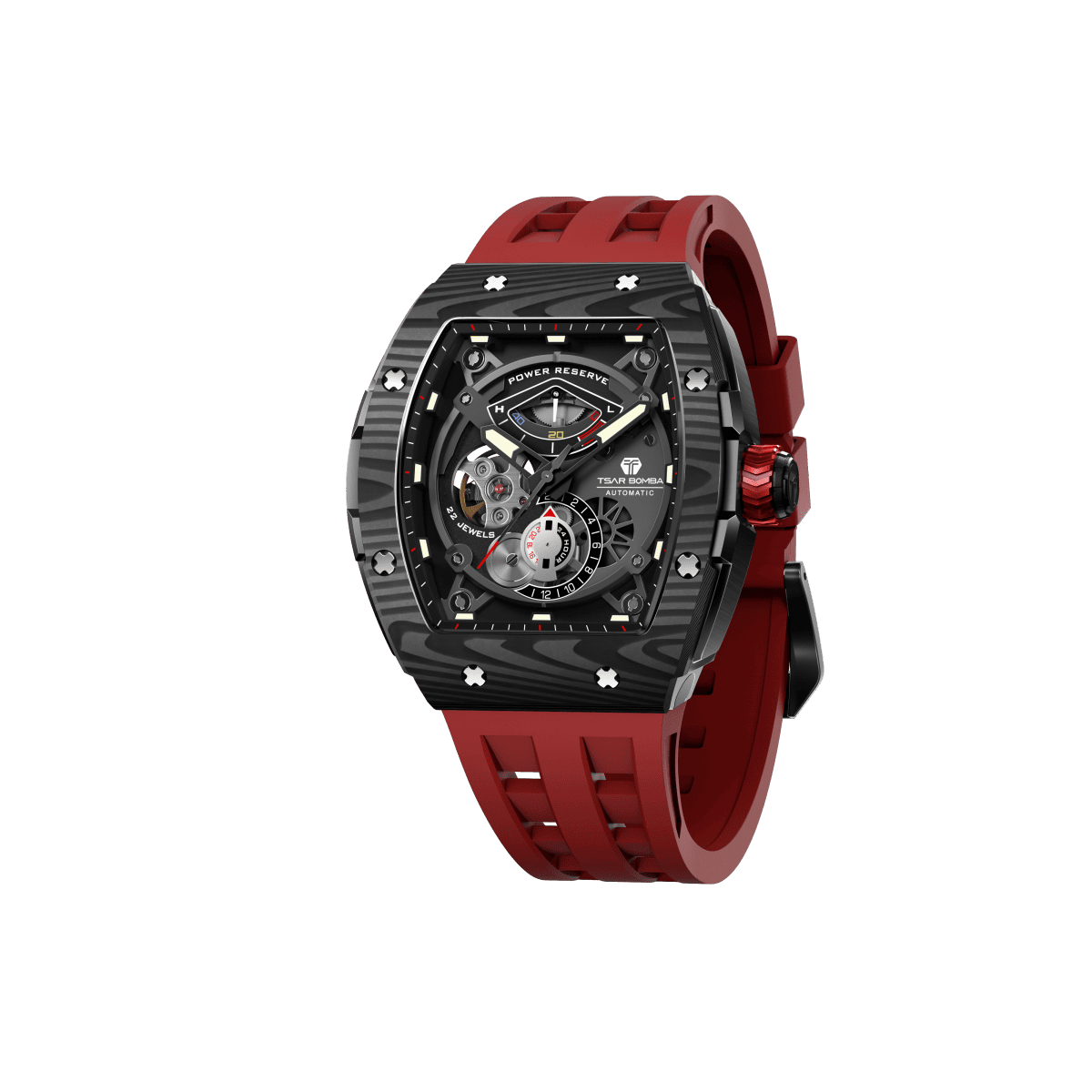 Elemental Series-Carbon Fiber Automatic Watch TB8210CF