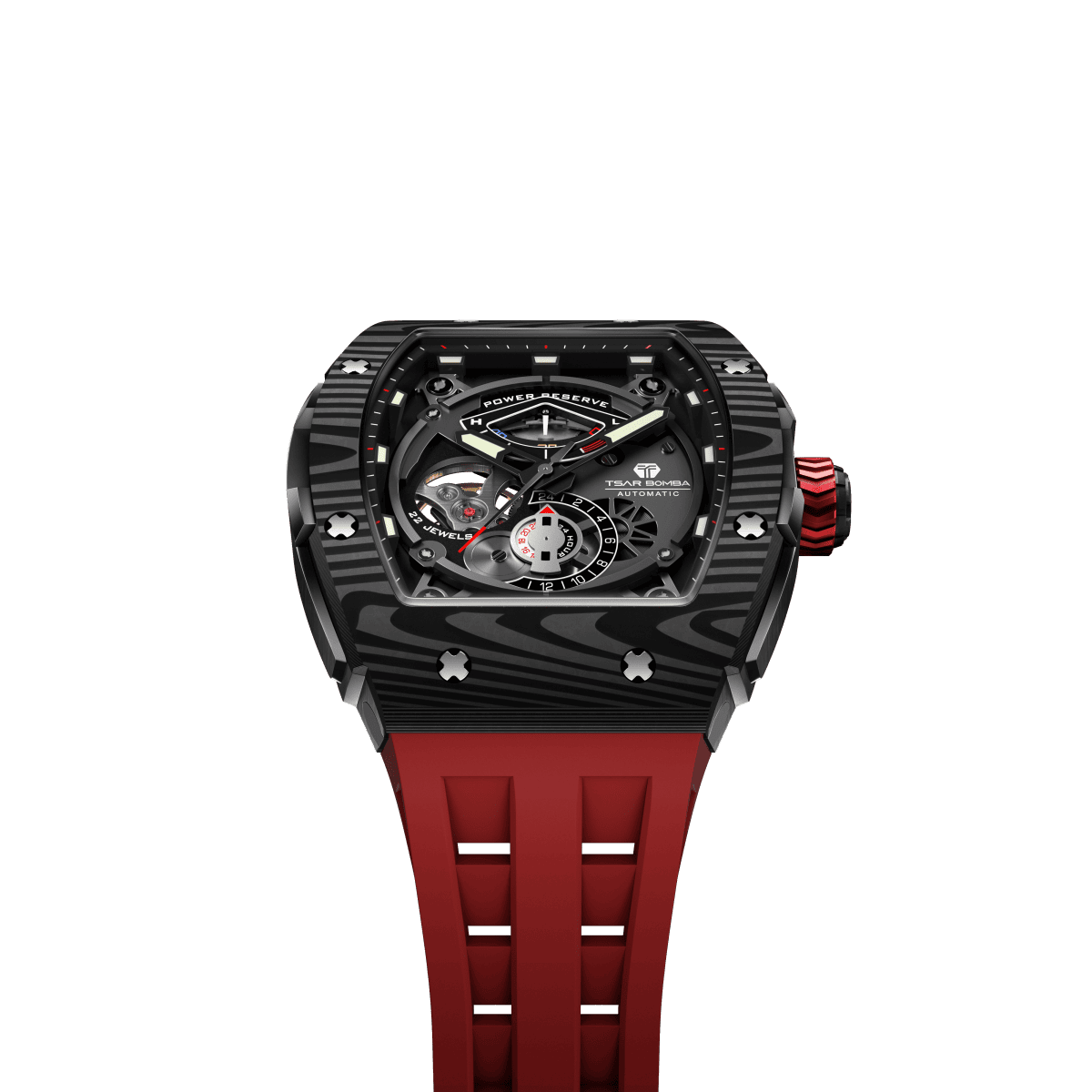 Elemental Series-Carbon Fiber Automatic Watch TB8210CF