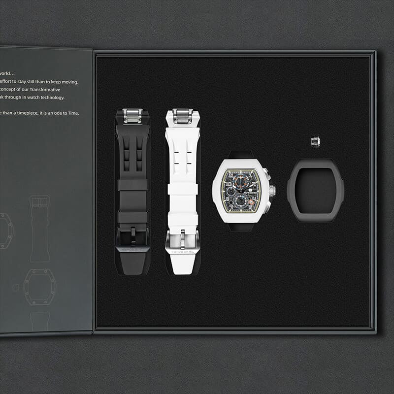 Atomic-Interchangeable Calendar Watch Twin