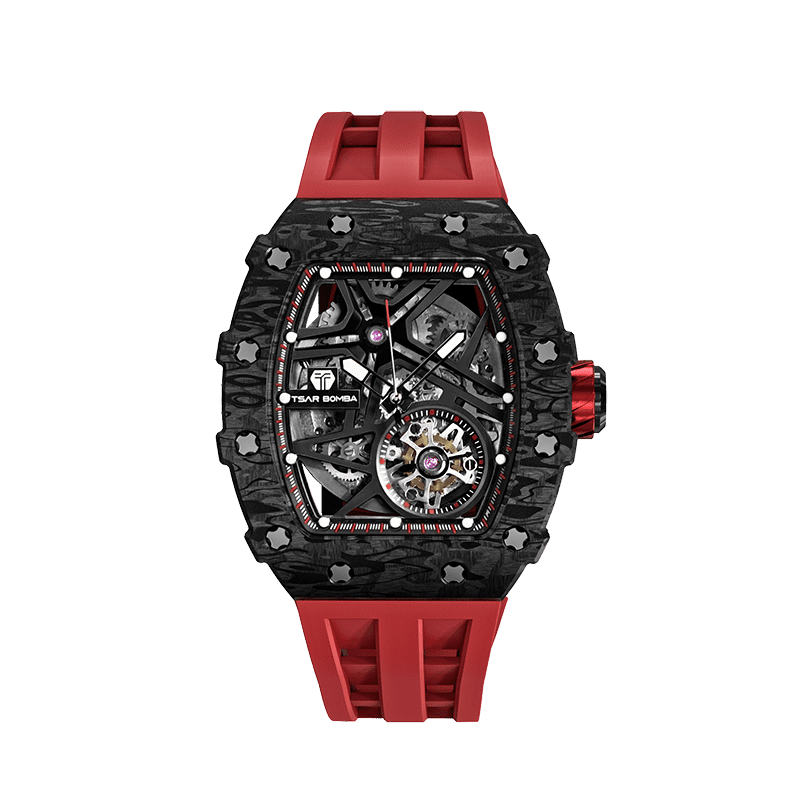 Elemental Series-Carbon Fiber Automatic Watch TB8209CF