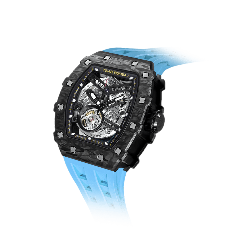 Elemental Series-Carbon Fiber Automatic Watch TB8208CF