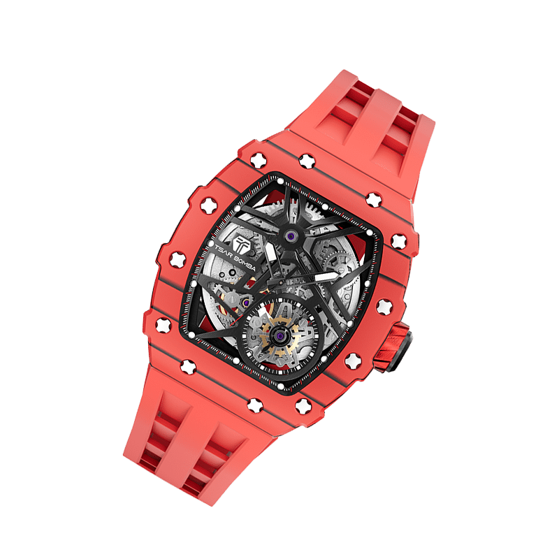 Elemental Series-Carbon Fiber Automatic Watch TB8209CF