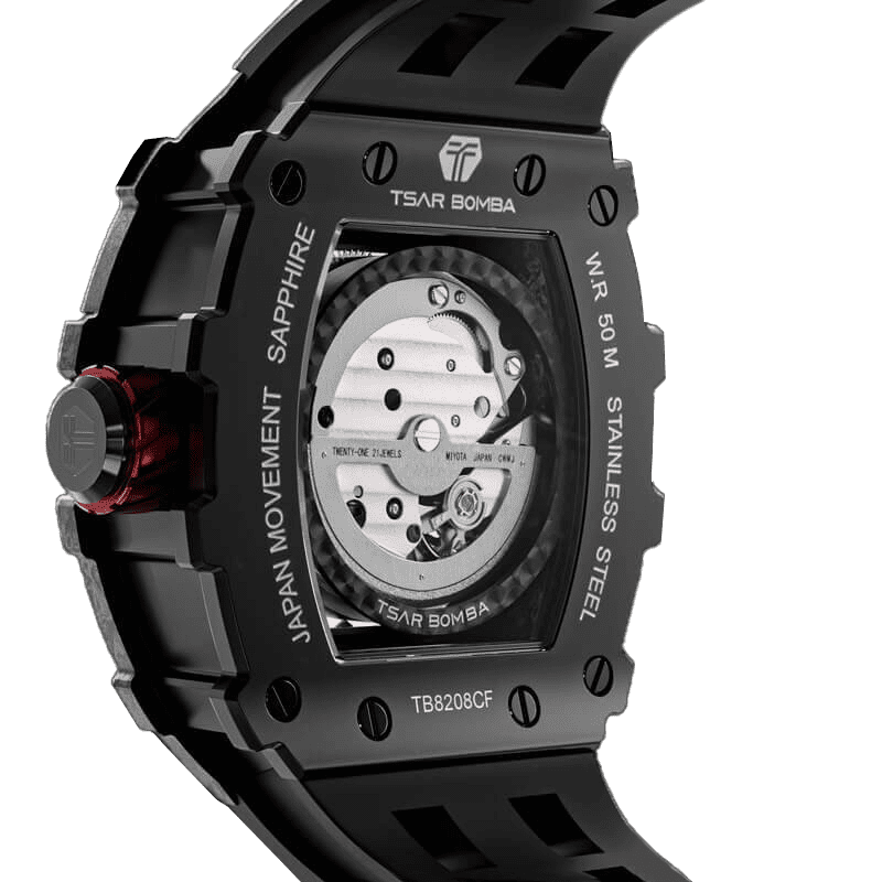 Elemental Series-Carbon Fiber Automatic Watch TB8208CF