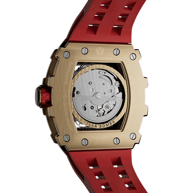 Elemental Series-Cubic Zirconia Automatic Watch TB8208D