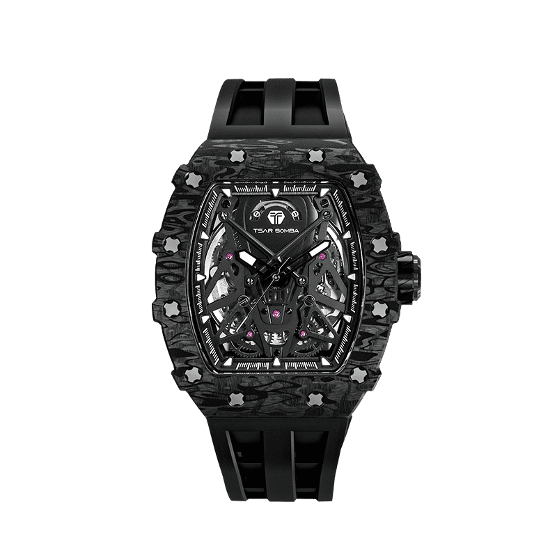 Elemental Series-Carbon Fiber Automatic Watch TB8207CF