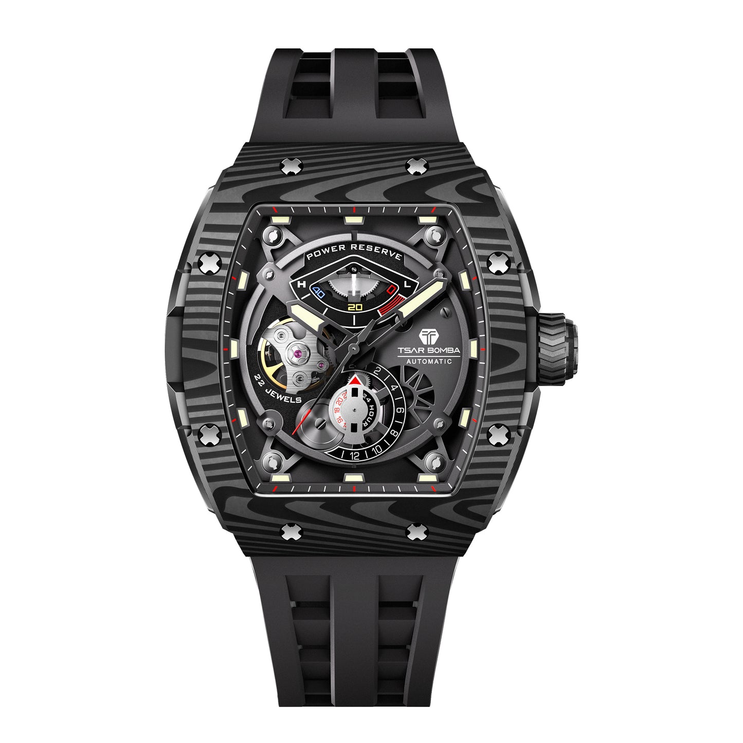 Elemental Series-Carbon Fiber Automatic Watch TB8210CF