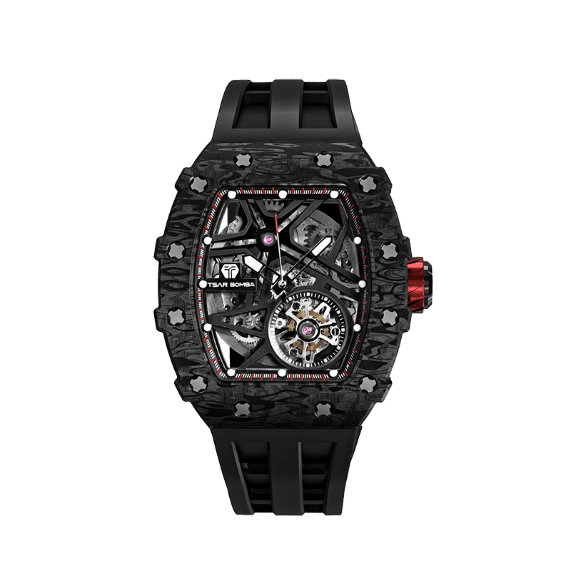 Elemental Series-Carbon Fiber Automatic Watch TB8209CF