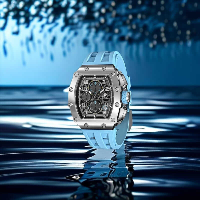 Quartz Movement Waterproof Watch TB8204Q--Watch-$100-$300, all, Quartz, Stainless Steel Watch-Tsarbomba