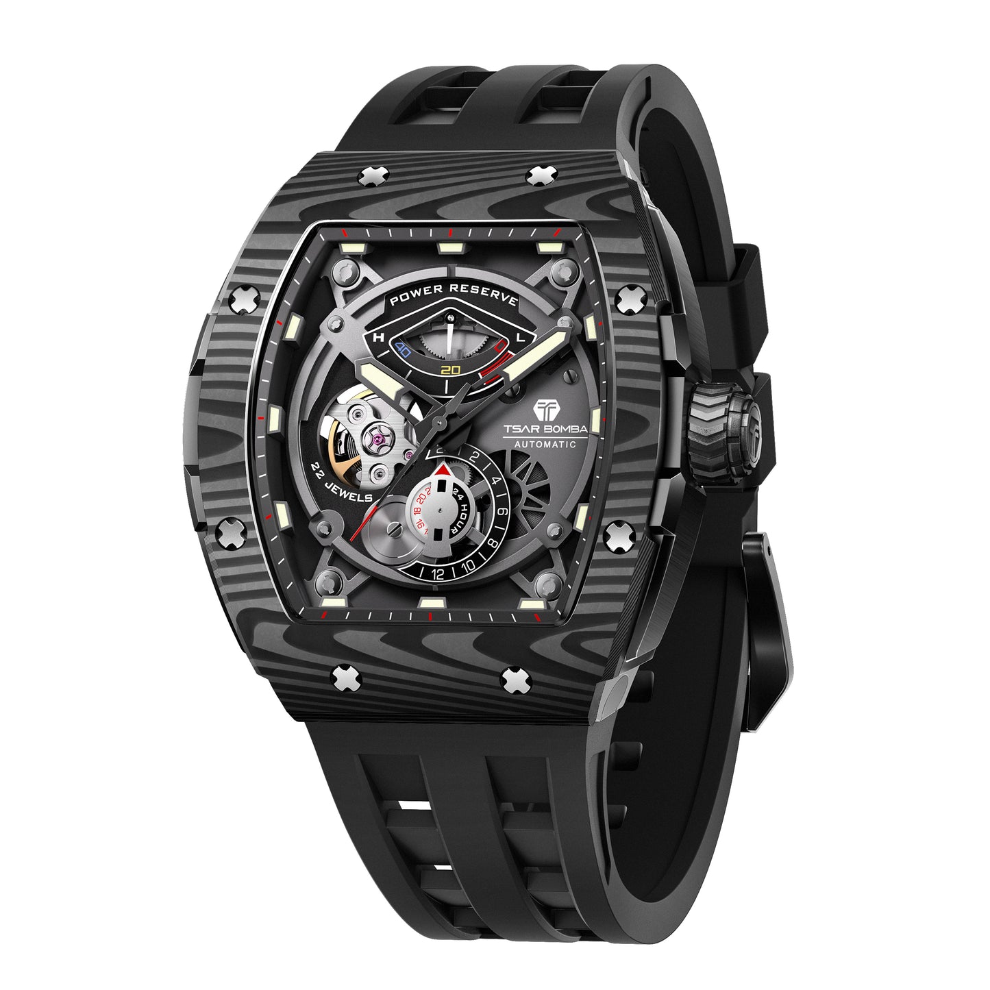 Elemental Series-Carbon Fiber Automatic Watch TB8210CF