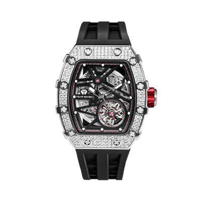 Elemental Series-Cubic Zirconia Automatic Watch TB8209D