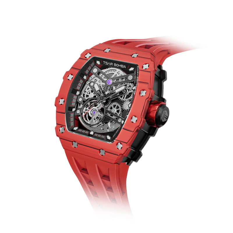 Elemental Series-Carbon Fiber Automatic Watch TB8208CF