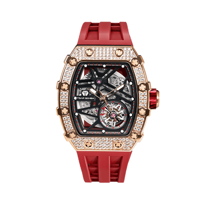 Elemental Series-Cubic Zirconia Automatic Watch TB8209D