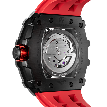 Elemental Series-Carbon Fiber Automatic Watch TB8208CF