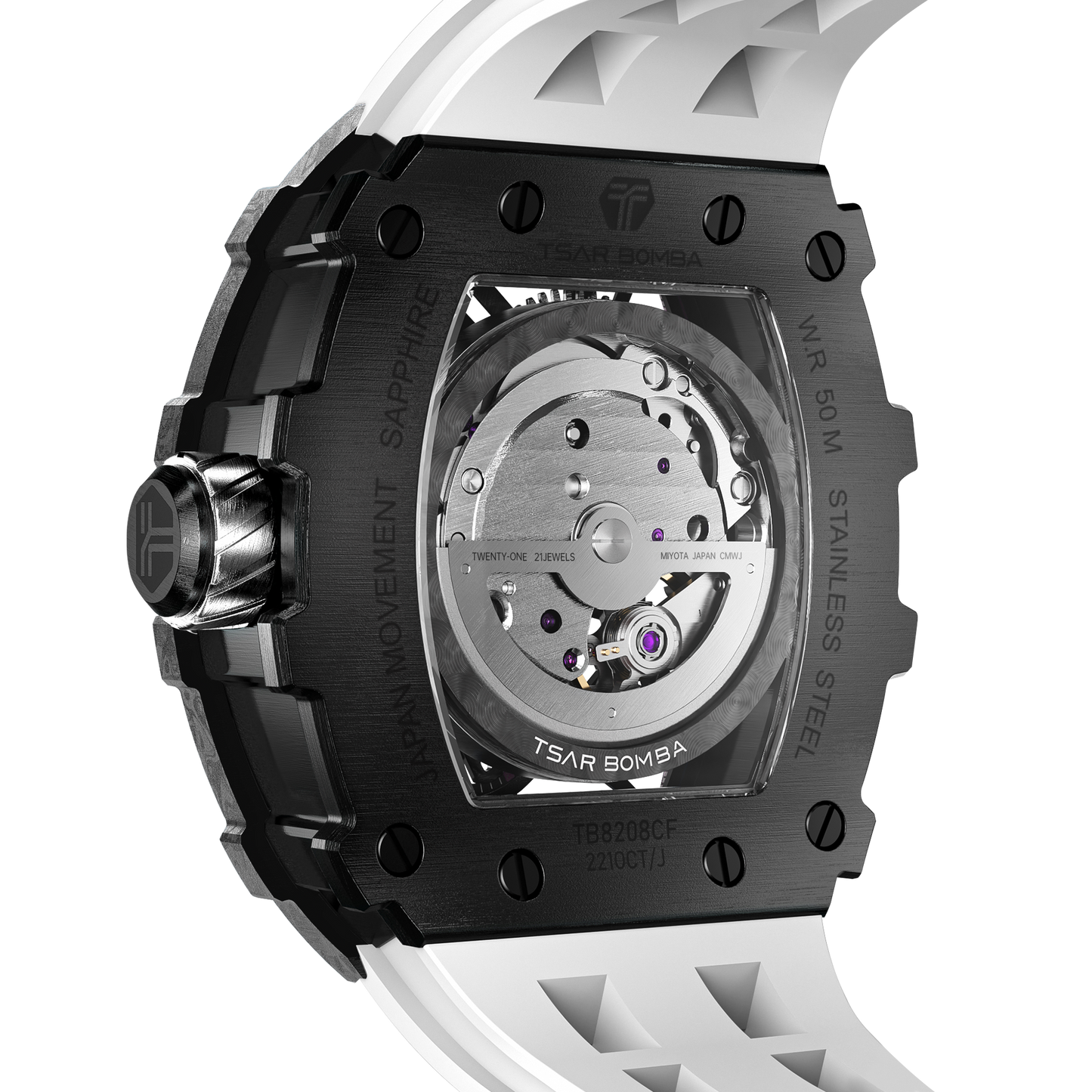Elemental Series-Carbon Fiber Automatic Watch TB8208CF