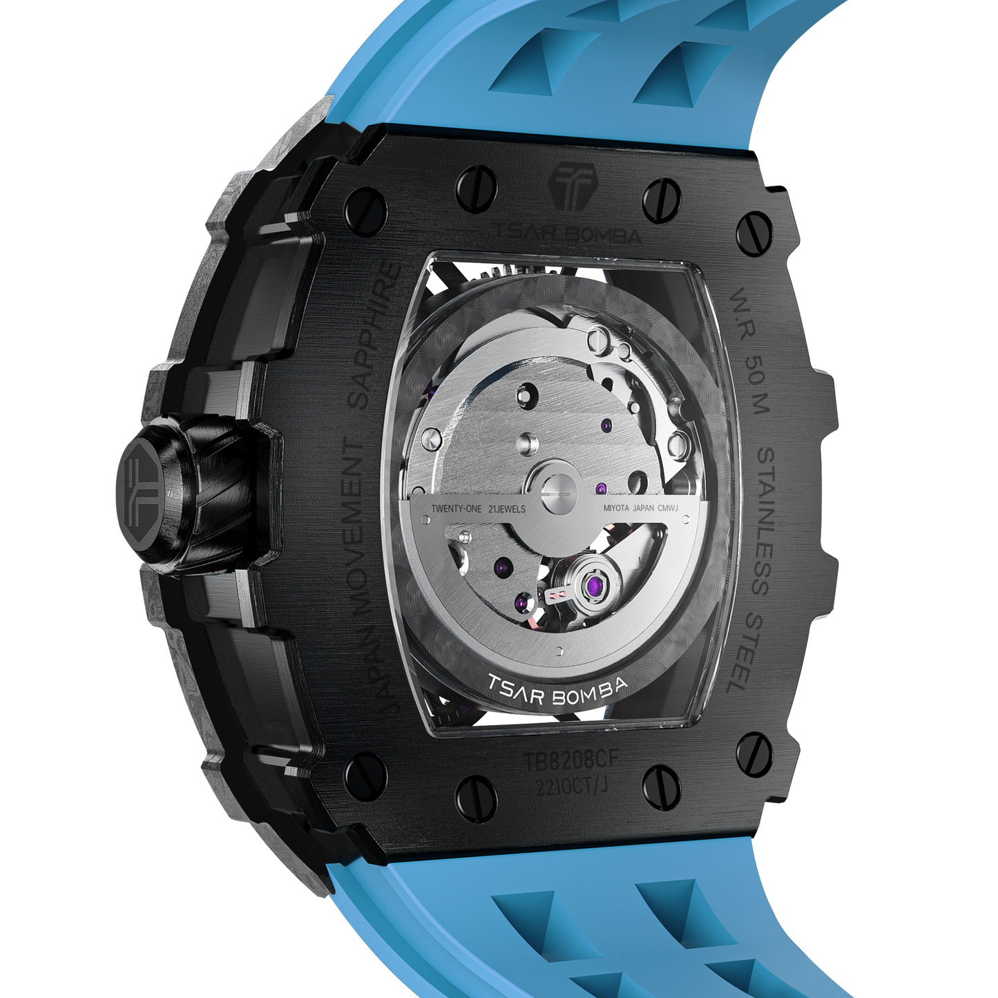 Elemental Series-Carbon Fiber Automatic Watch TB8208CF