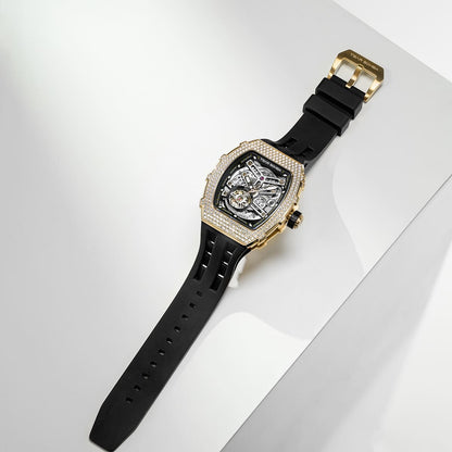 Elemental Series-Cubic Zirconia Automatic Watch TB8208D