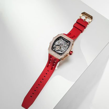 Elemental Series-Cubic Zirconia Automatic Watch TB8208D