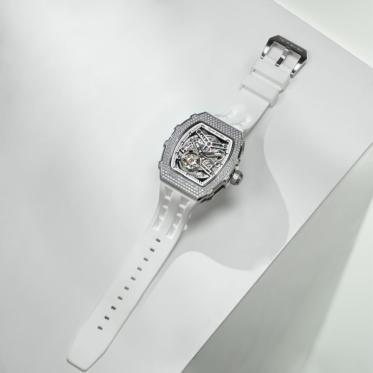 Elemental Series-Cubic Zirconia Automatic Watch TB8208D