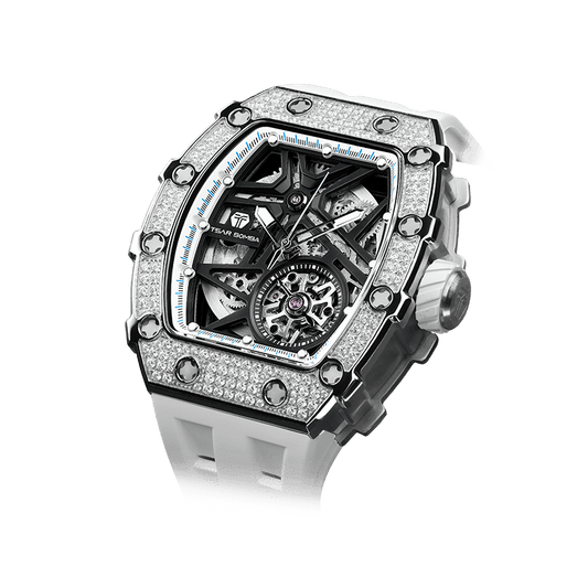 Elemental Series-Cubic Zirconia Automatic Watch TB8209D