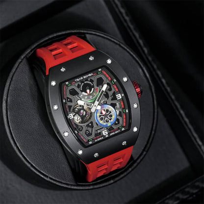 Kinetic Energy Display Automatic Watch TB8212--Watch-all, Carbon Fiber, Influencer Review, Mechanical, Summer Collection-Tsarbomba