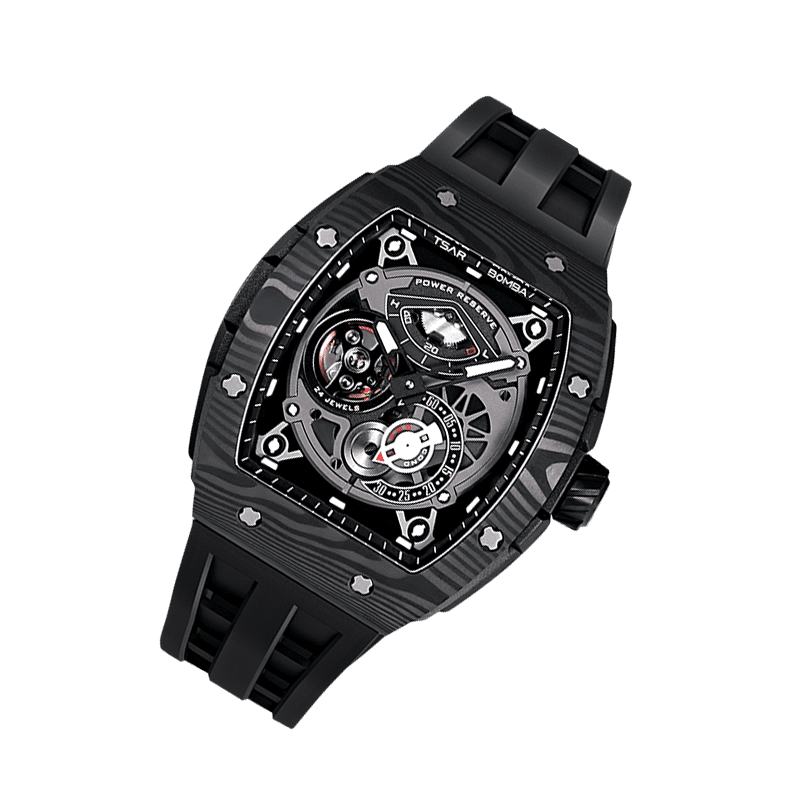 Elemental Series-Carbon Fiber Automatic Watch TB8210CF