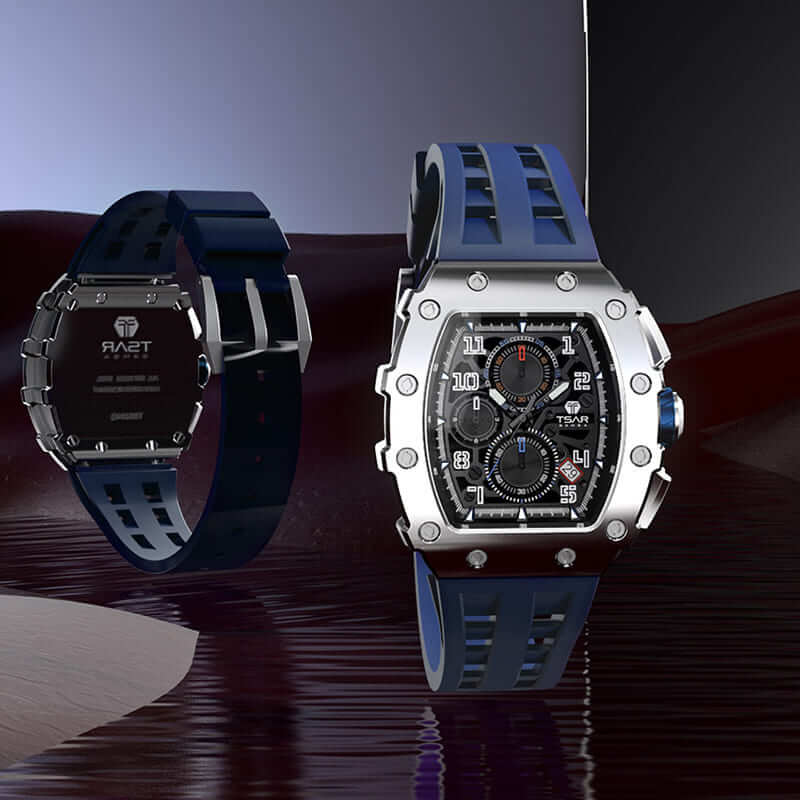 Quartz Movement Waterproof Watch TB8204Q--Watch-$100-$300, all, Quartz, Stainless Steel Watch-Tsarbomba