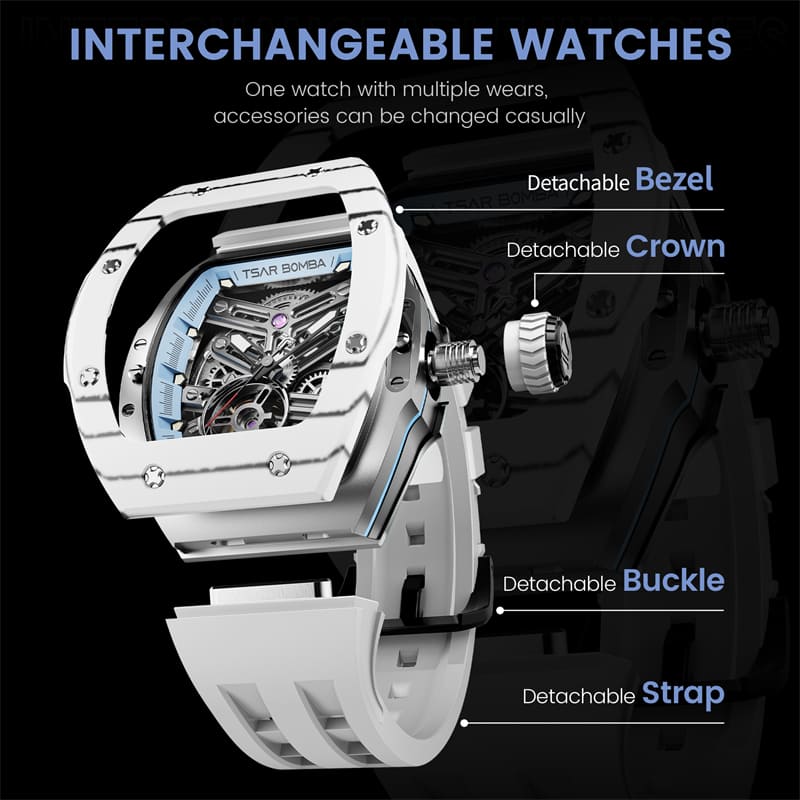 Atomic-Interchangeable Automatic Watch Twin-103