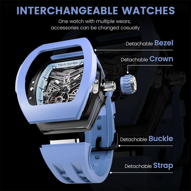 Atomic-Interchangeable Automatic Watch Twin-76