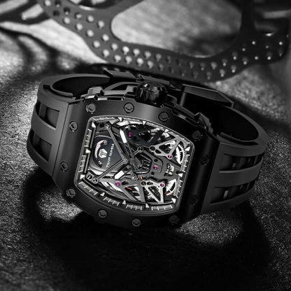 Elemental Series-Automatic Watch TB8207A Black-3