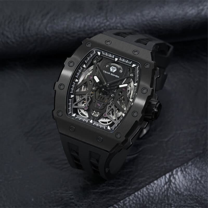 Elemental Series-Automatic Watch TB8207A Black-4