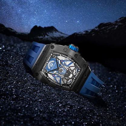 Elemental Series-Automatic Watch TB8207A Black Blue-3