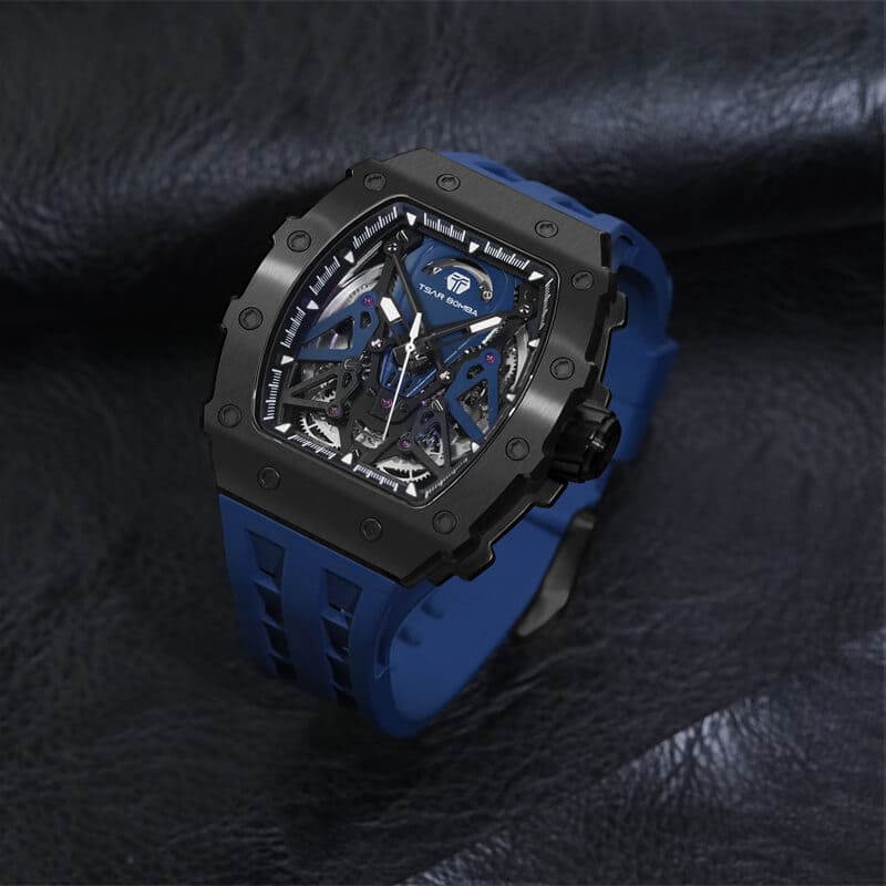 Elemental Series-Automatic Watch TB8207A Black Blue-5