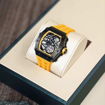 Elemental Series-Automatic Watch TB8209A Black Yellow-1