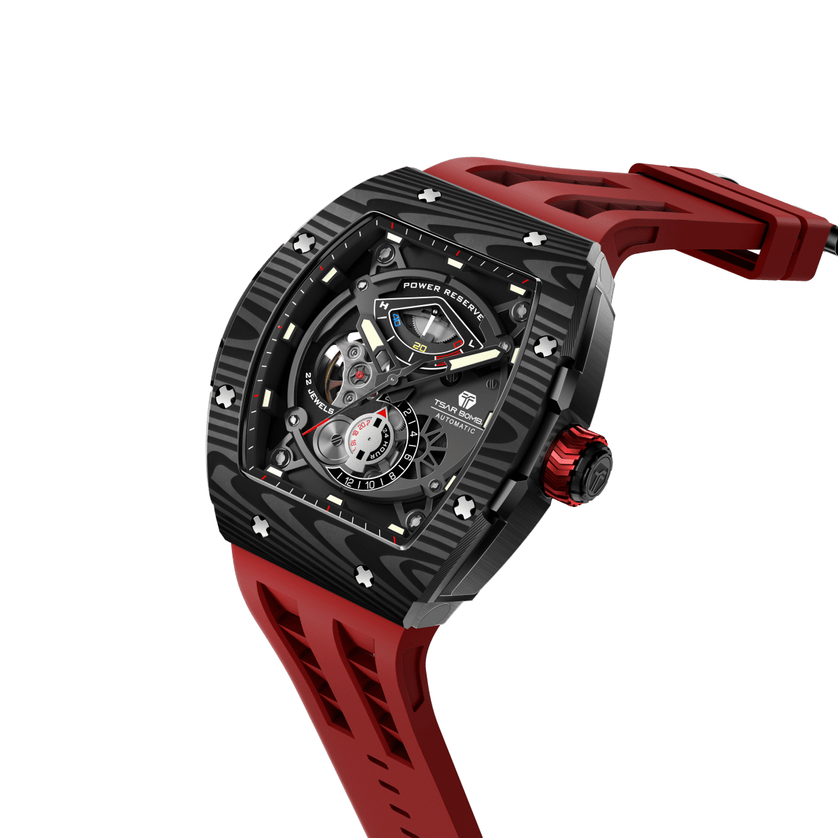 Elemental Series-Carbon Fiber Automatic Watch TB8210CF