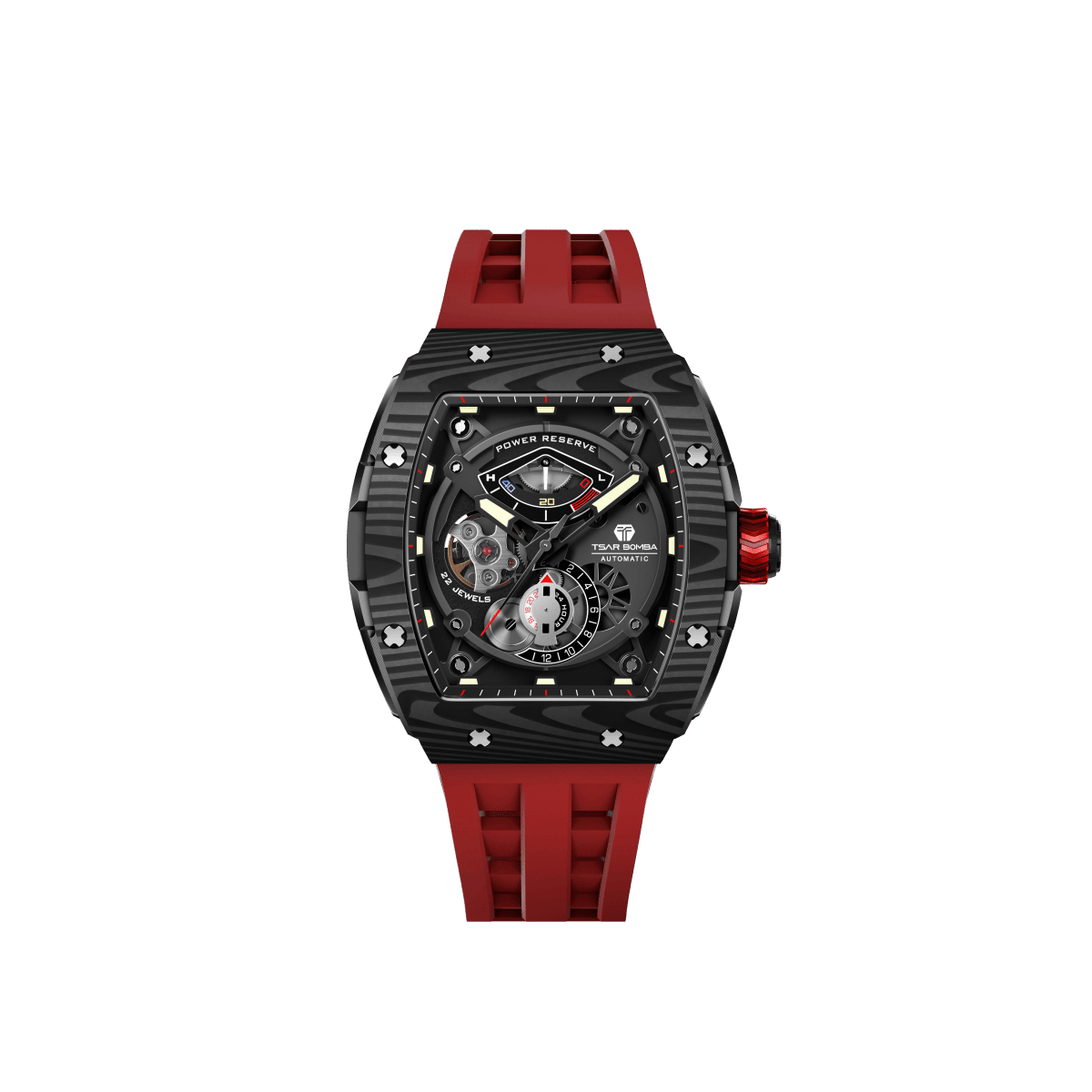 Elemental Series-Carbon Fiber Automatic Watch TB8210CF