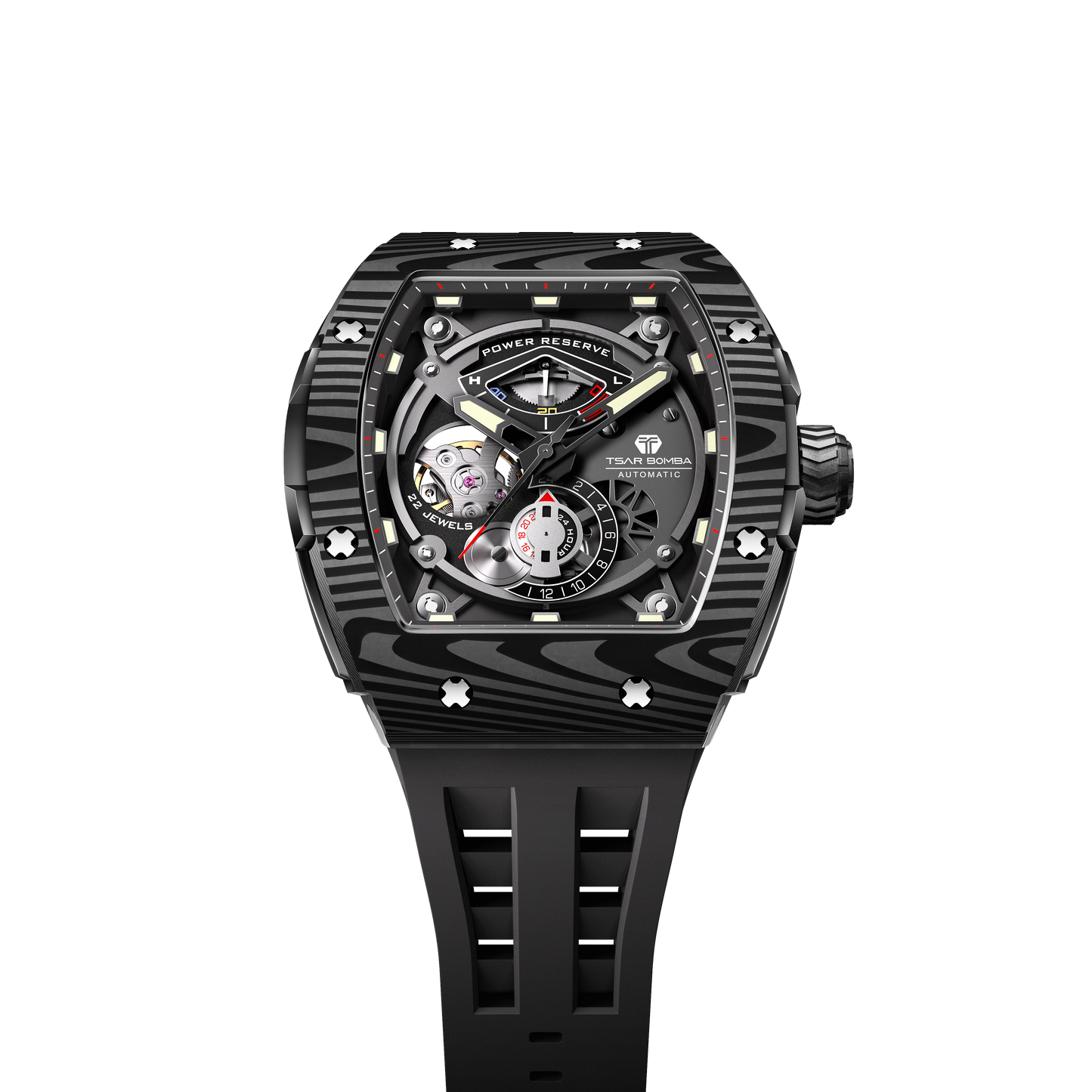 Elemental Series-Carbon Fiber Automatic Watch TB8210CF
