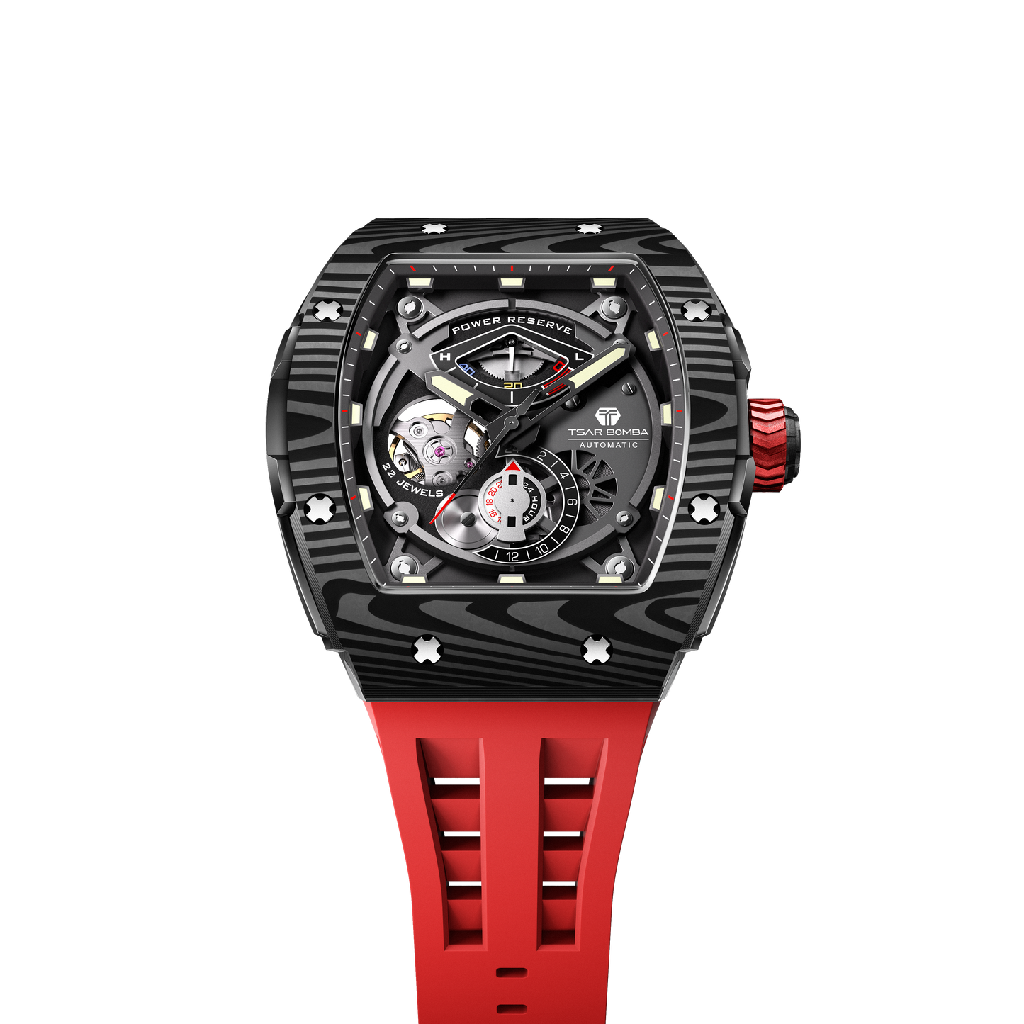 Elemental Series-Carbon Fiber Automatic Watch TB8210CF