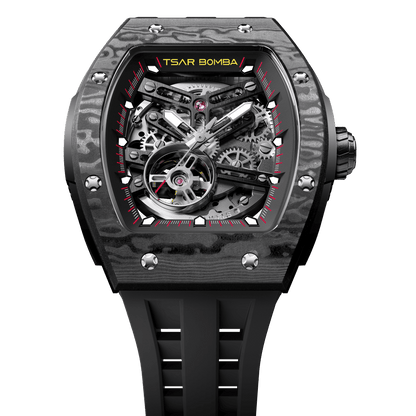 Elemental-Carbon Fiber Automatic Watch TB8228CF