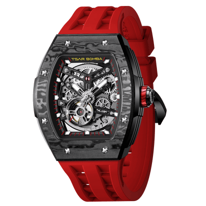 Elemental-Carbon Fiber Automatic Watch TB8228CF