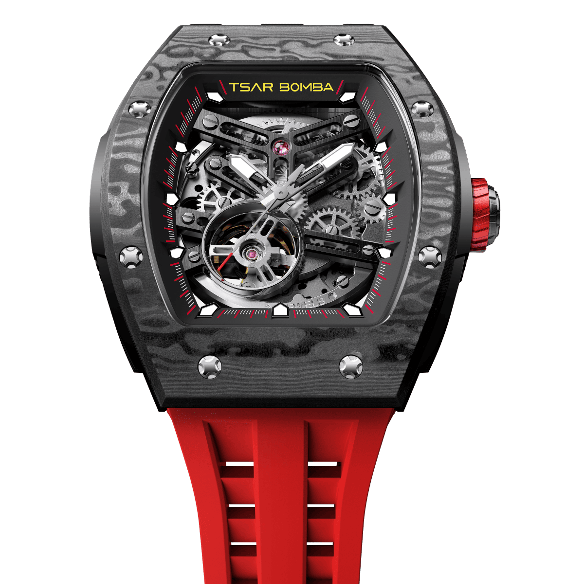 Elemental-Carbon Fiber Automatic Watch TB8228CF