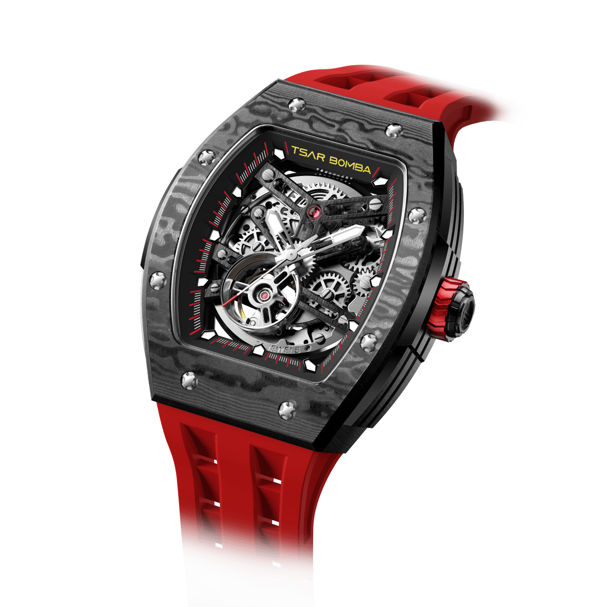 Elemental-Carbon Fiber Automatic Watch TB8228CF