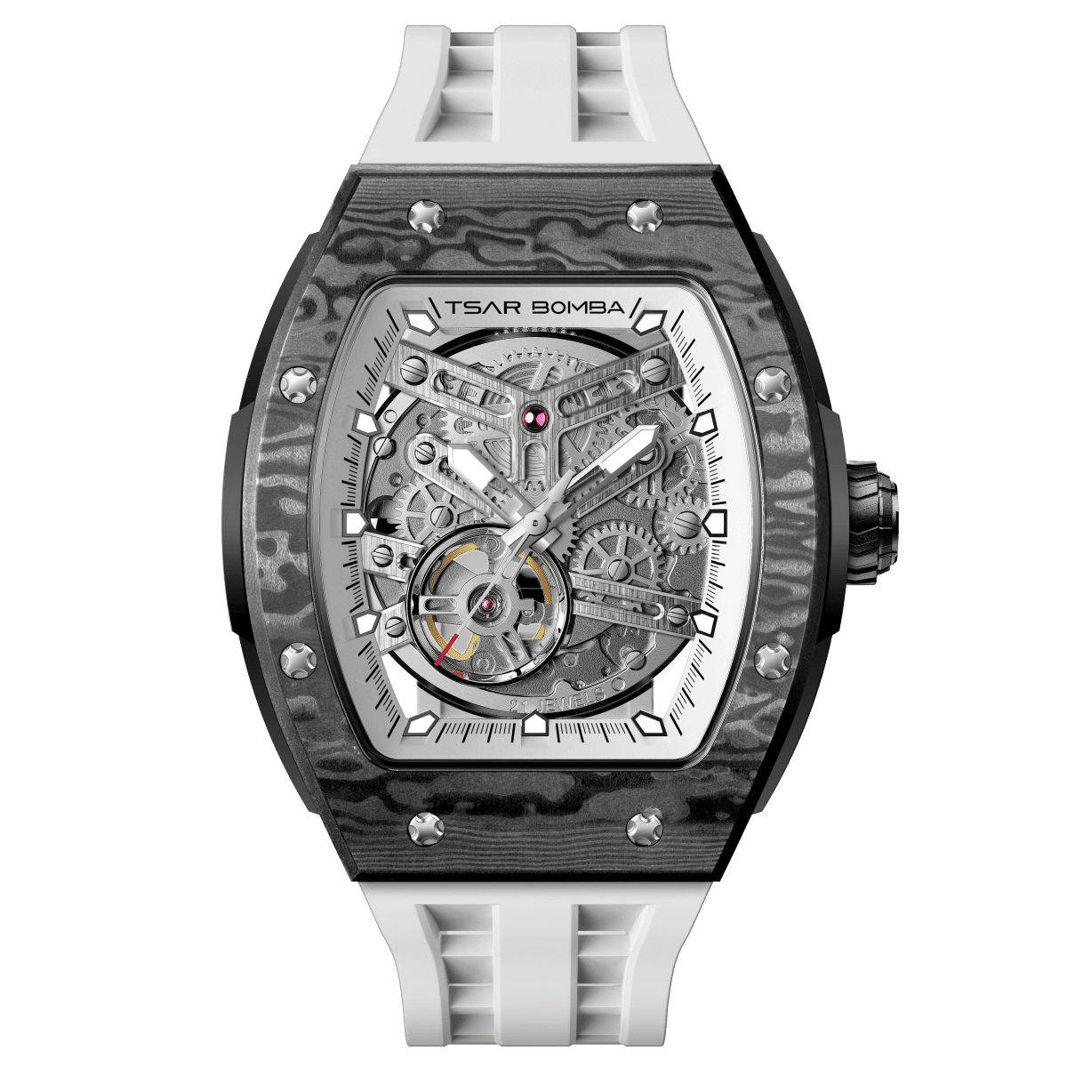 Elemental-Carbon Fiber Automatic Watch TB8228CF